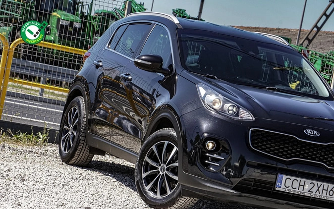 Kia Sportage cena 68800 przebieg: 126000, rok produkcji 2017 z Cieszyn małe 781
